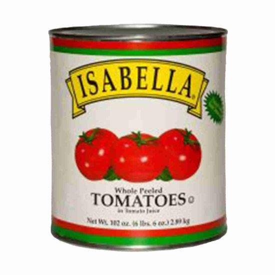 Picture of TOMATOES, WHOLE PEELED ISABELL
